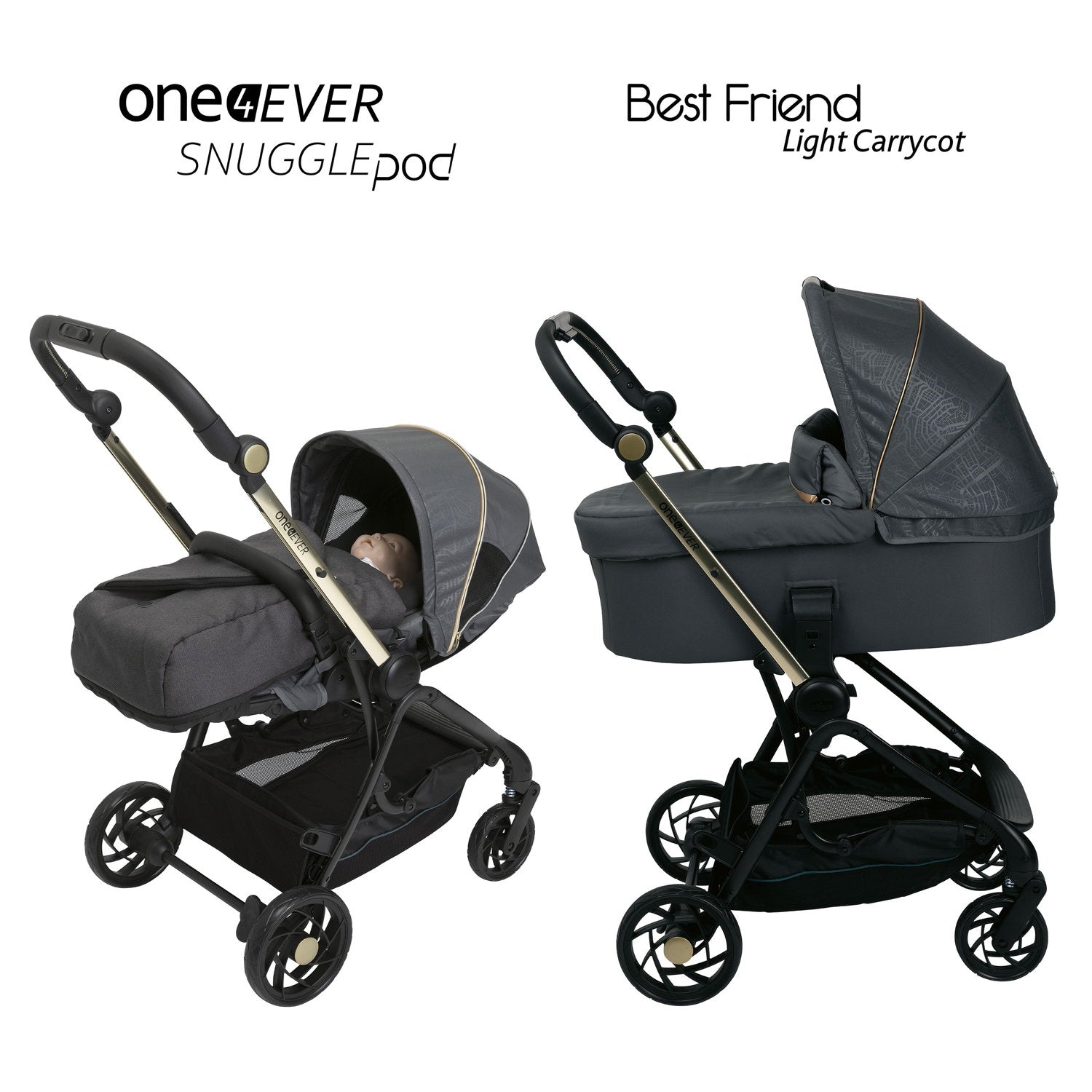Chicco One4Ever Travel System City Map