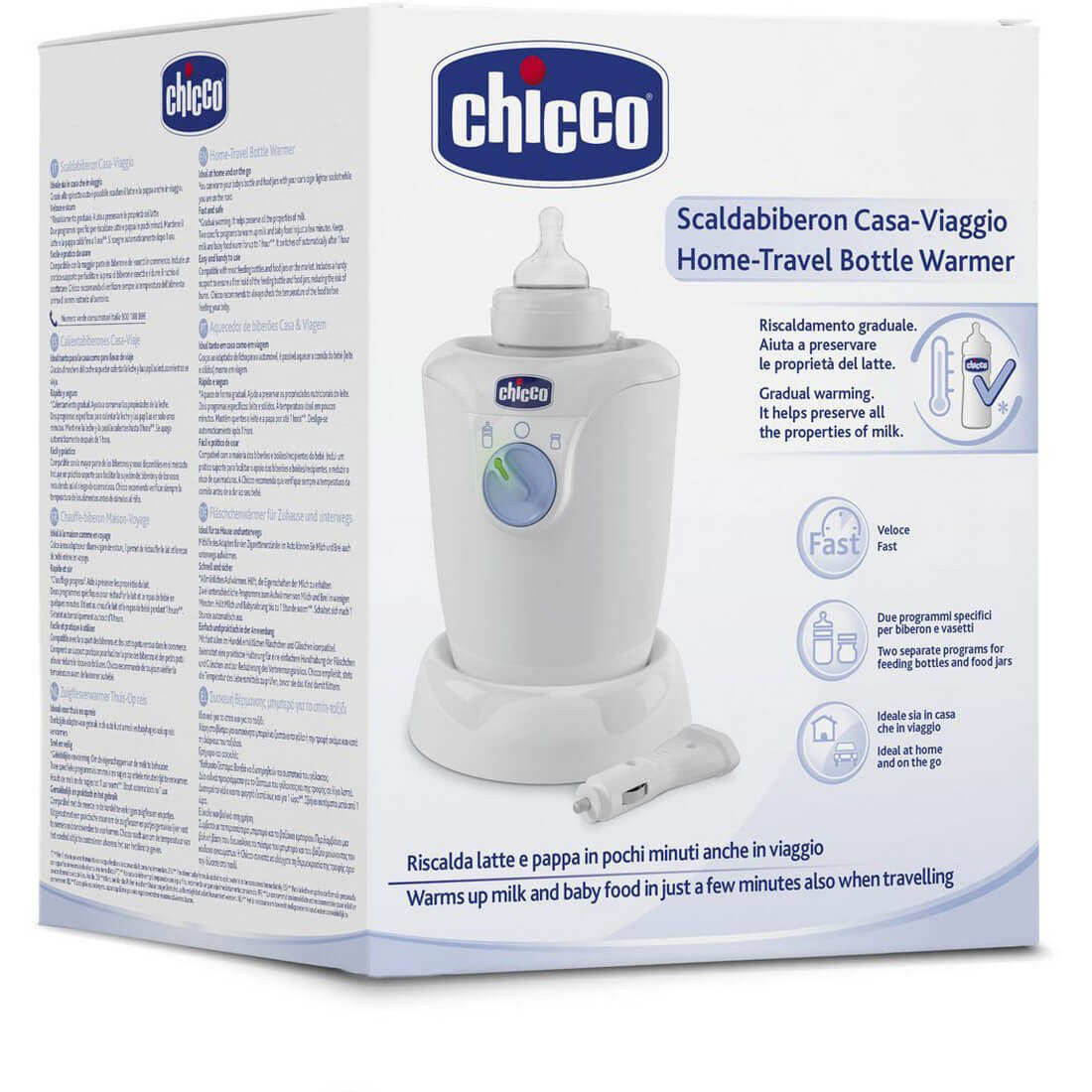 Chicco Bottle Warmer Home Blue/Grey