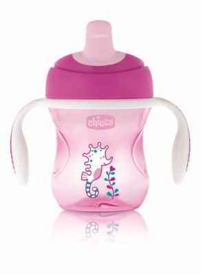 Chicco Training Cup – 6 Months - Girl Pink