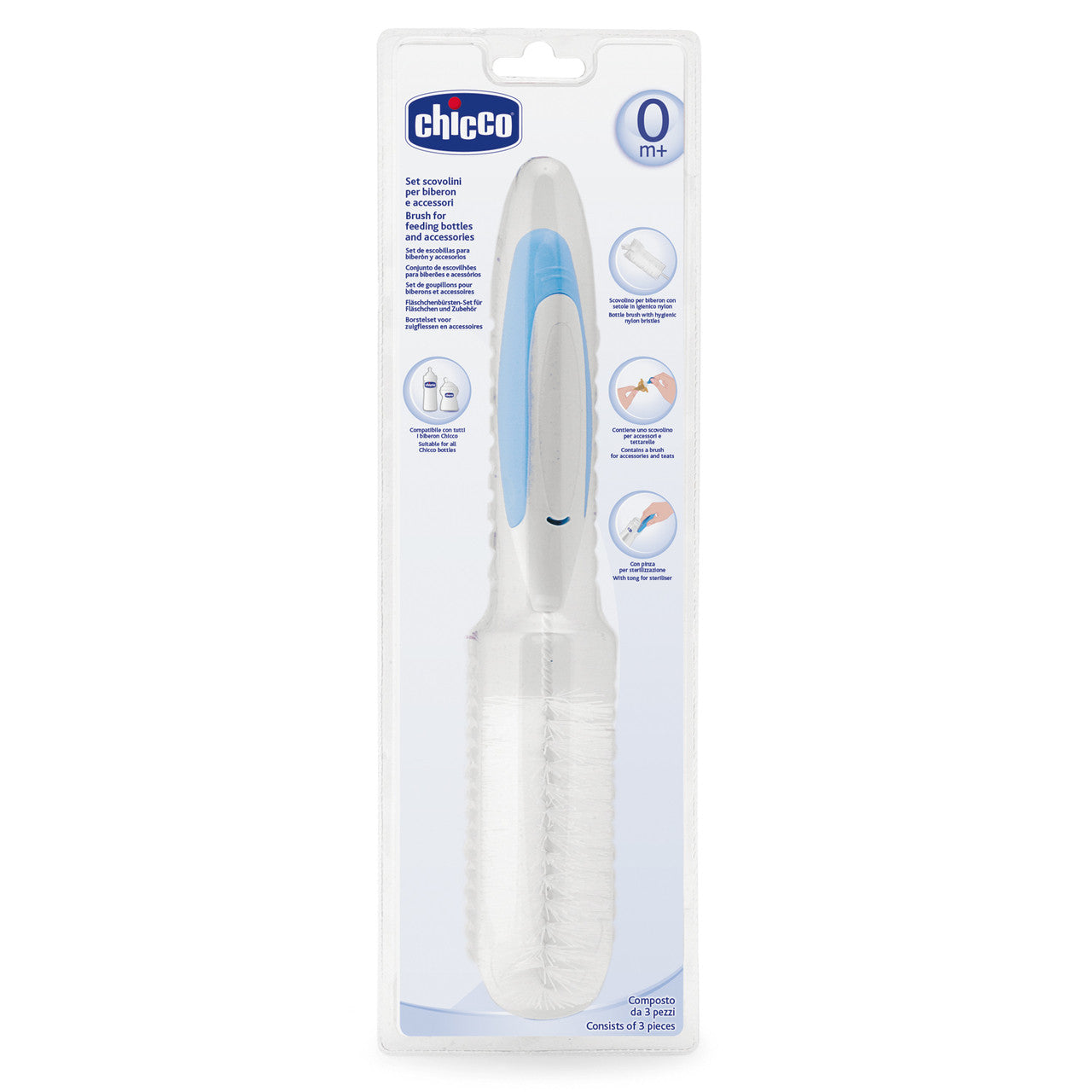 Chicco 3 in 1 Bottle Brush