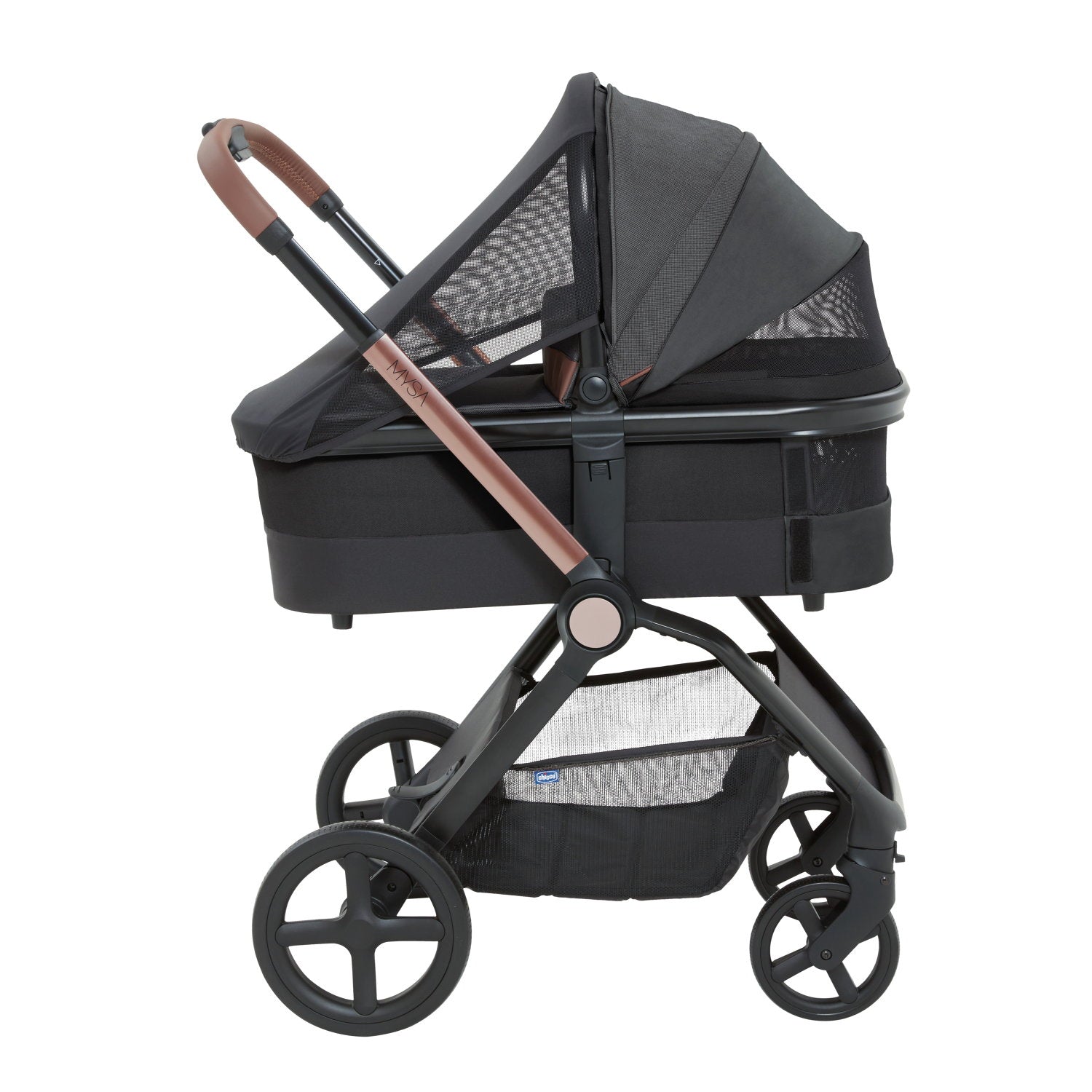 Chicco Mysa Travel System Black