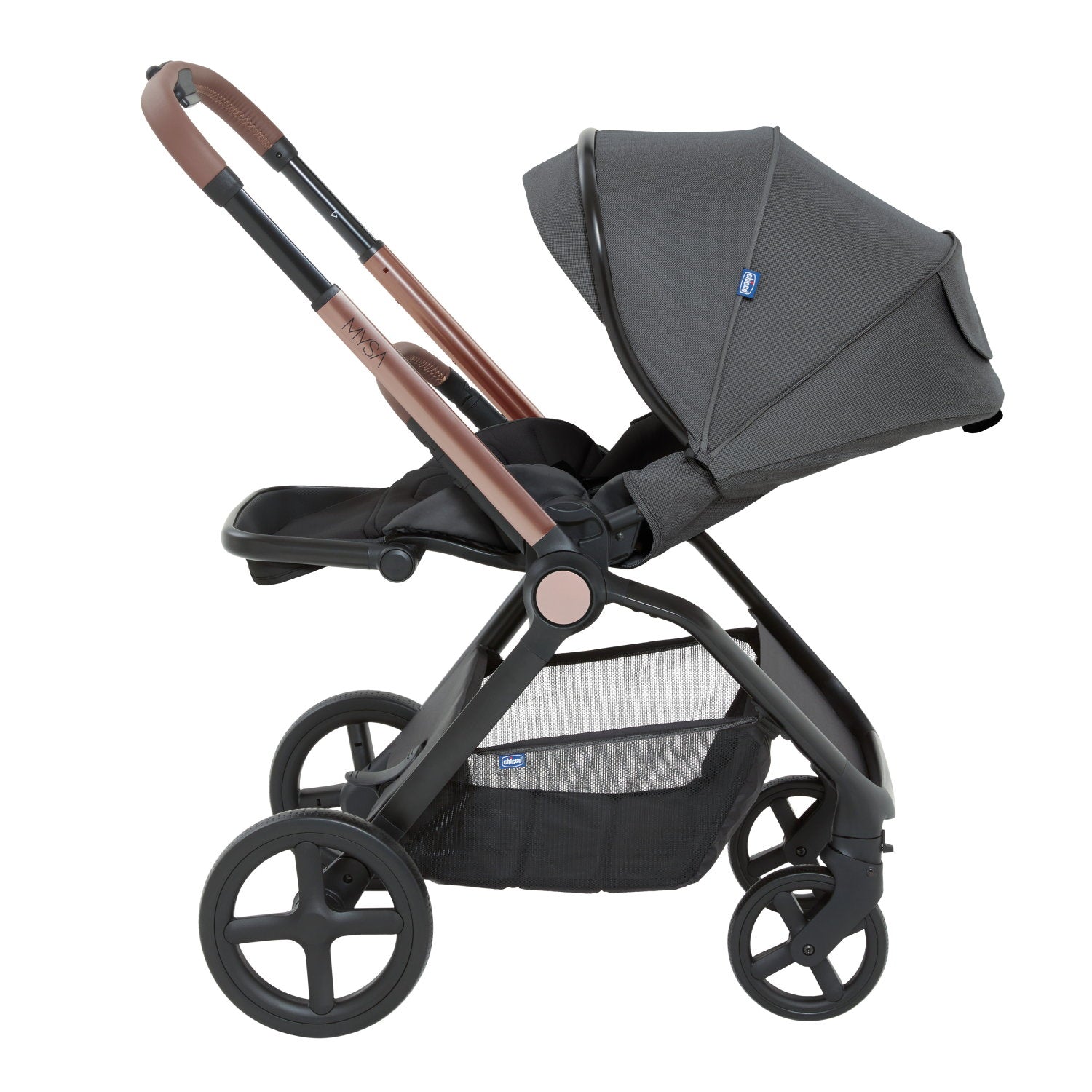 Chicco Mysa Travel System Black