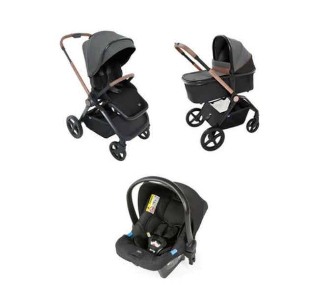 Chicco Mysa Travel System Black