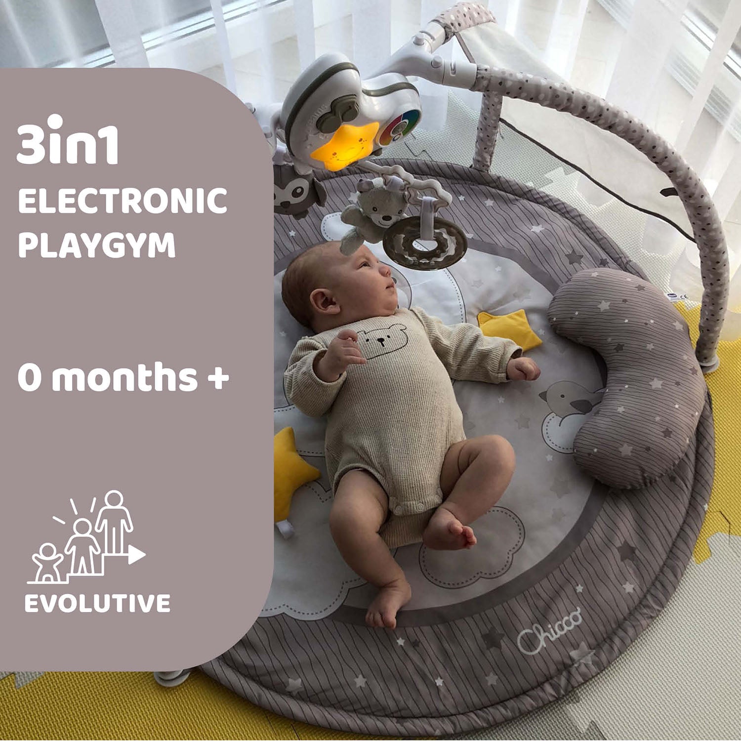Chicco ForeverDreams Enjoy Colours Playgym - Neutral