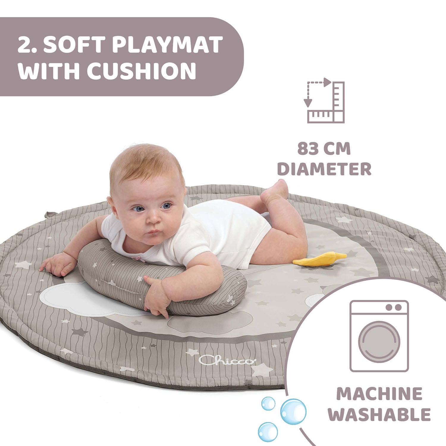 Chicco ForeverDreams Enjoy Colours Playgym - Neutral