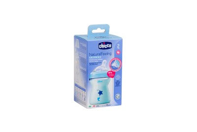 Chicco Natural Feeling Colour Bottle Blue (250 ml)