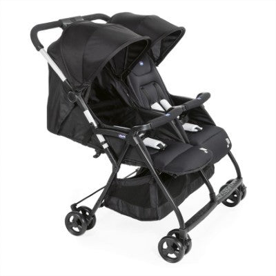 Chicco Oohlala Twin-Black Night Stroller