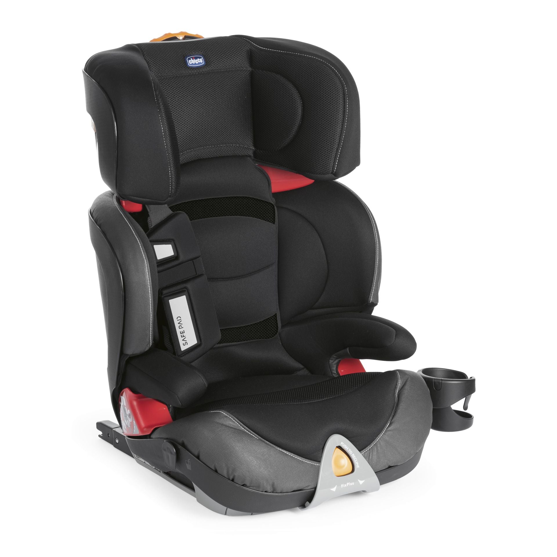 Chicco Oasys 2-3 Fixplus Evo Car Seat Jet Black