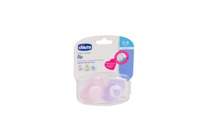 Chicco S/p Air Pink 0-6m 2pcs In Case