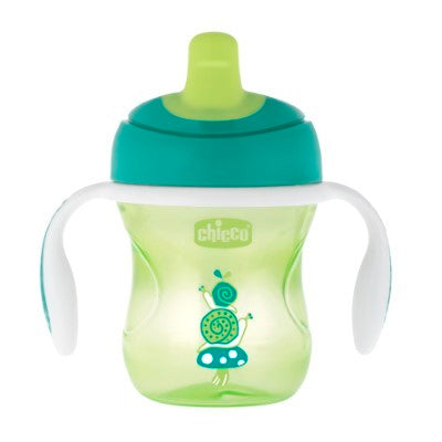 Chicco Training Cup – 6 Months - Boy Blue & Green