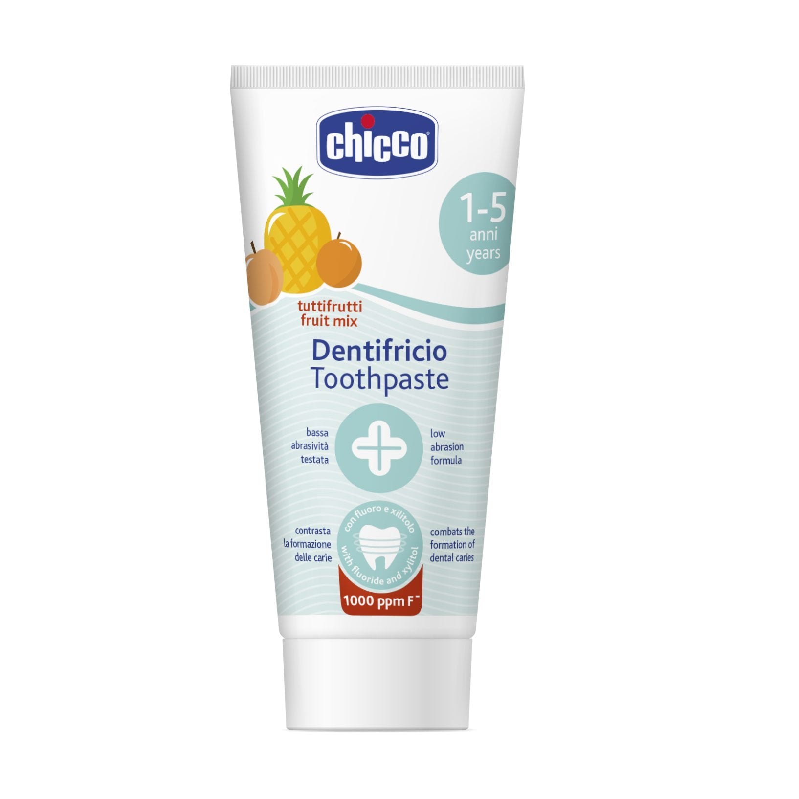 Chicco Toothpaste Fruit Mix 1y - 5y